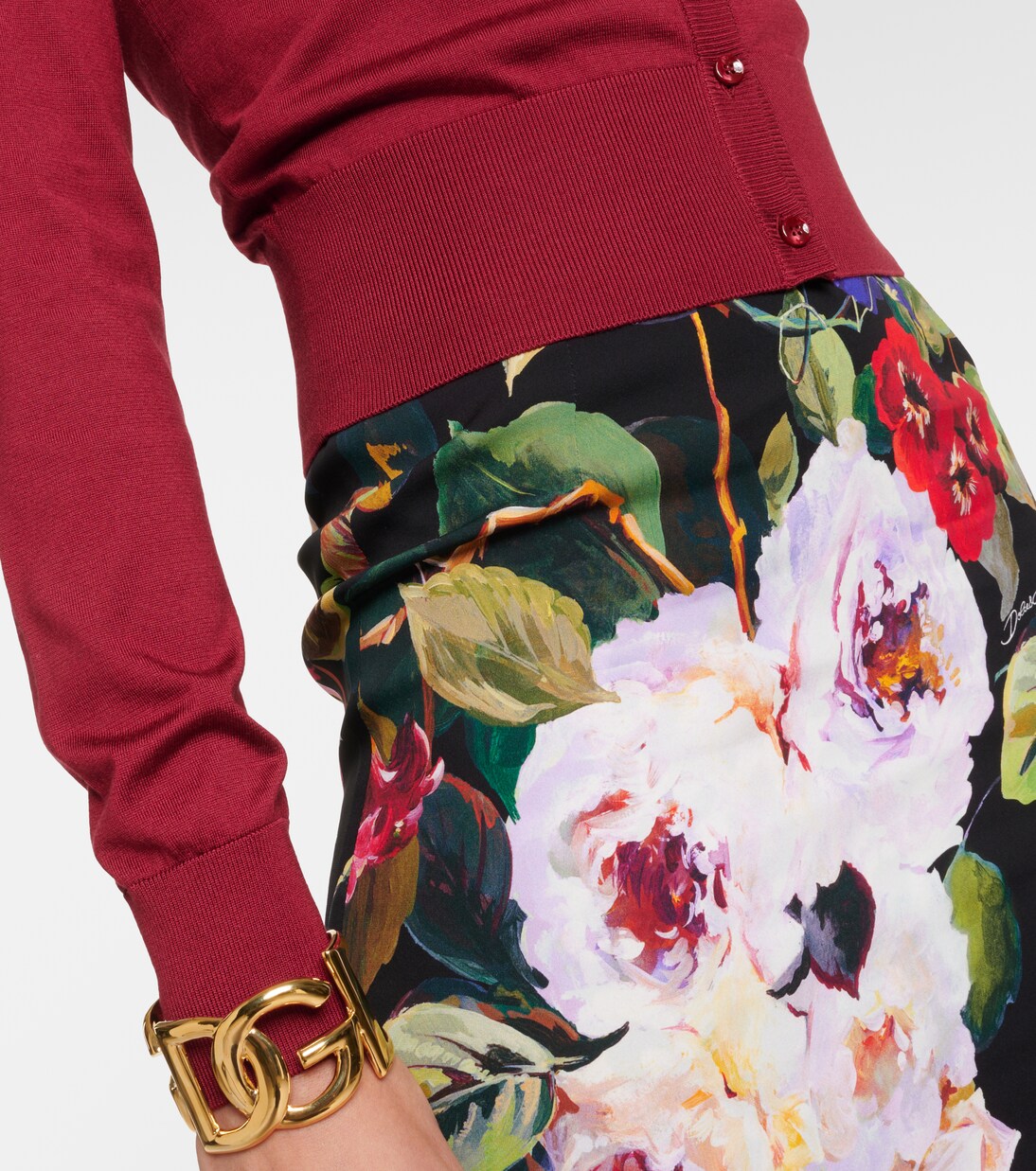 Cardigan in seta | Dolce&Gabbana