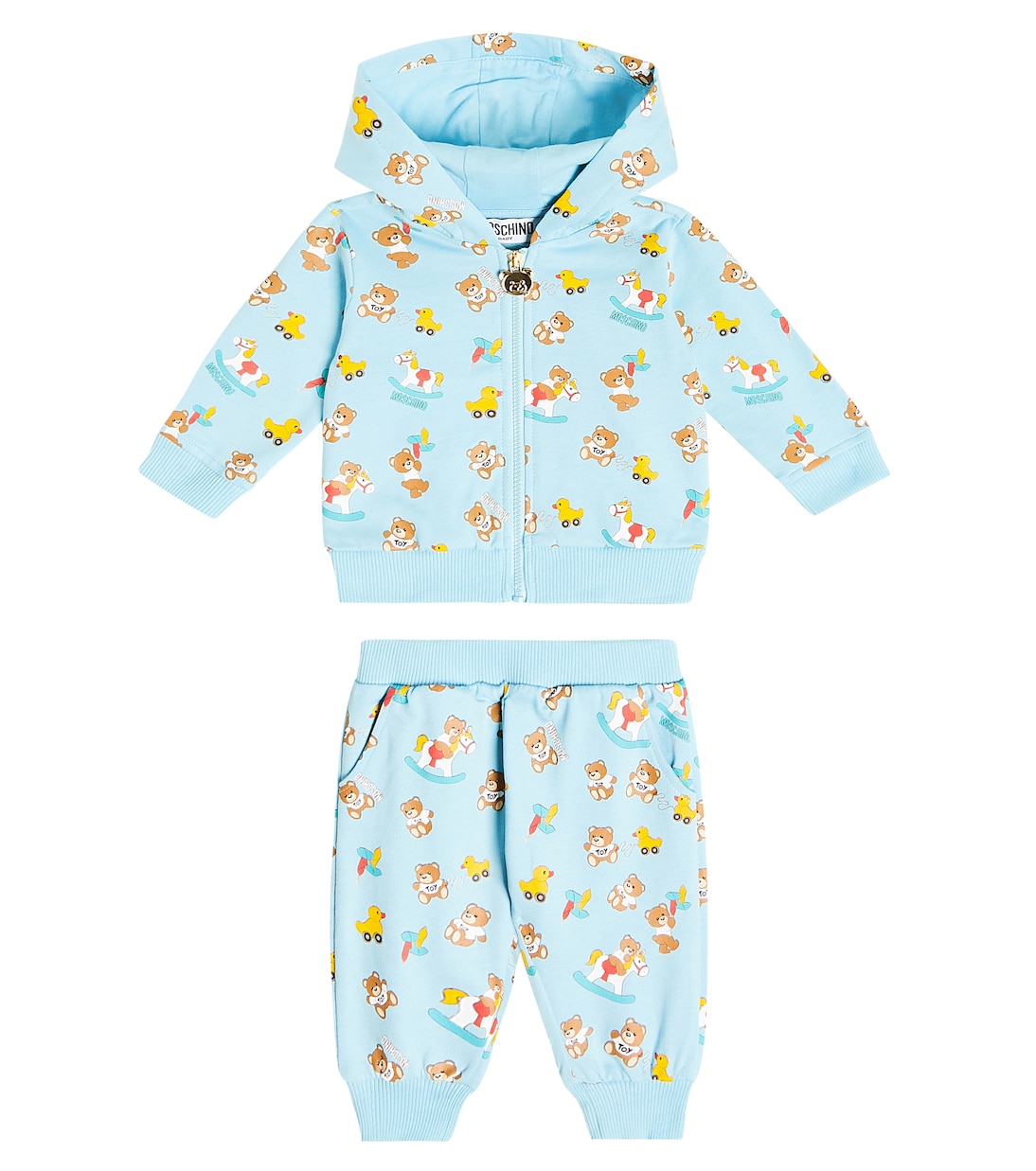 Bebé - chándal de algodón estampado | Moschino Kids