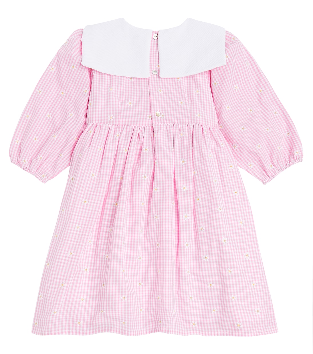 Robe Amelia brodée en coton mélangé | La Coqueta