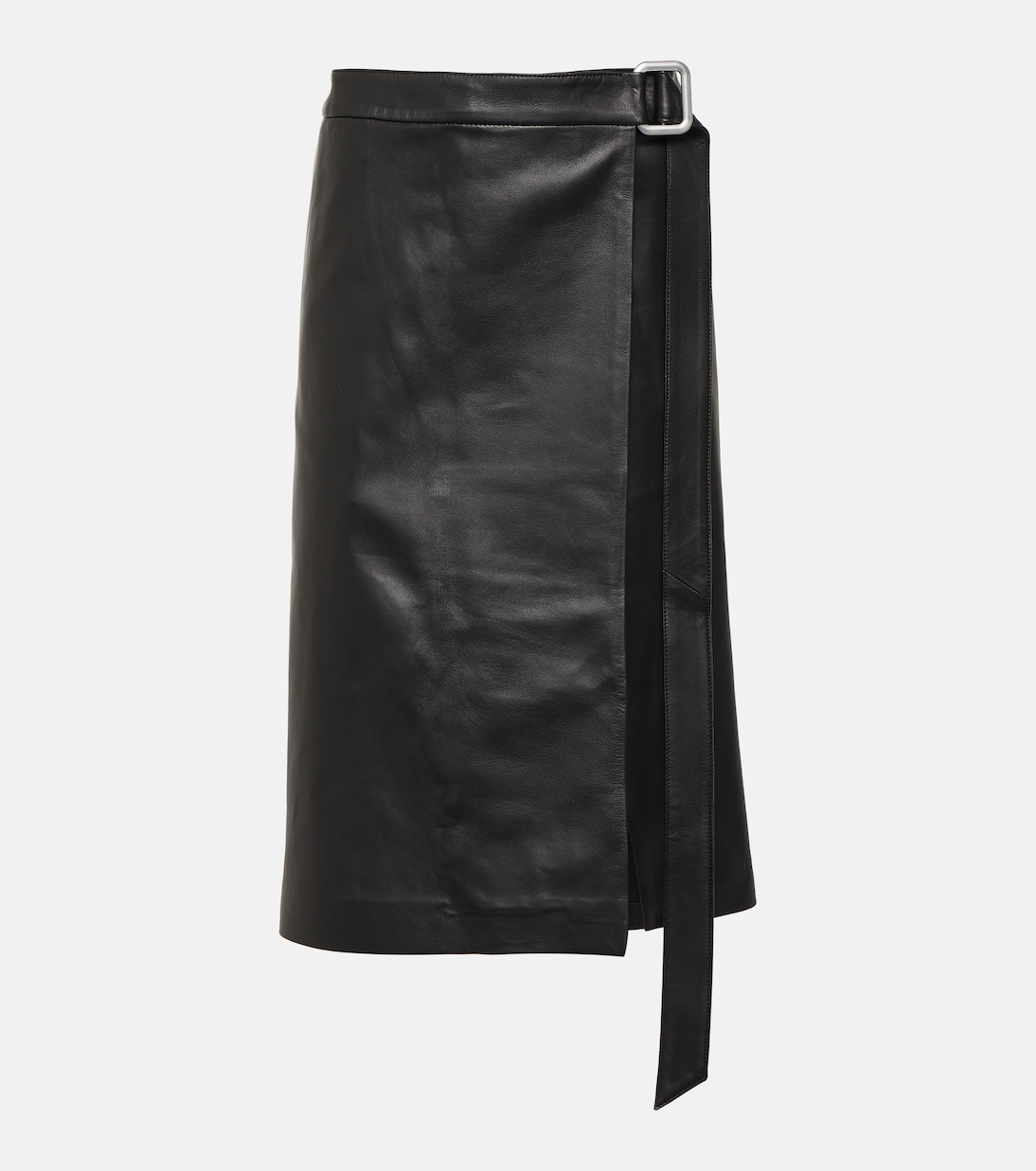 Gonna midi in pelle | Ami Paris