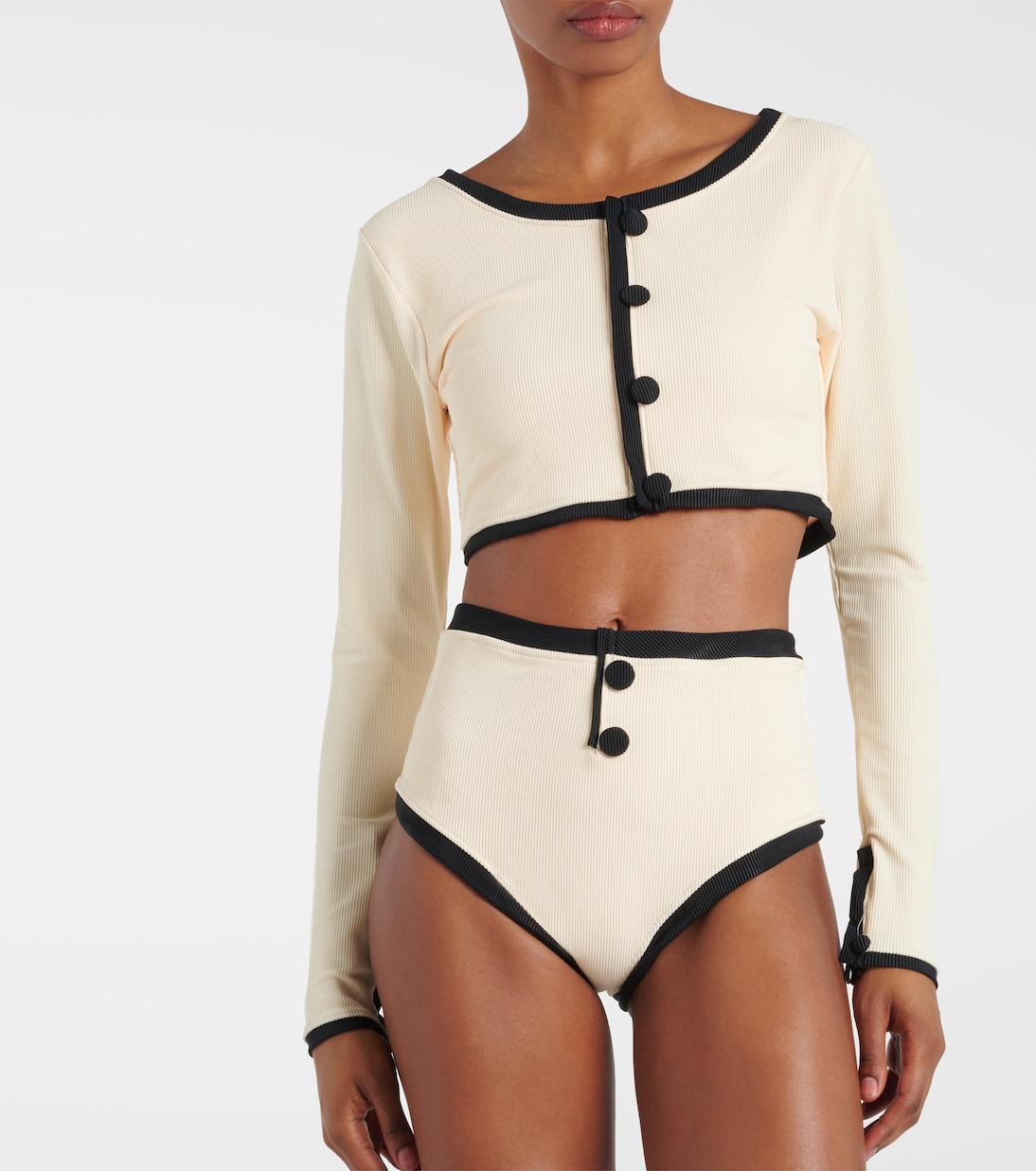 The Grace high-rise bikini bottoms | Same