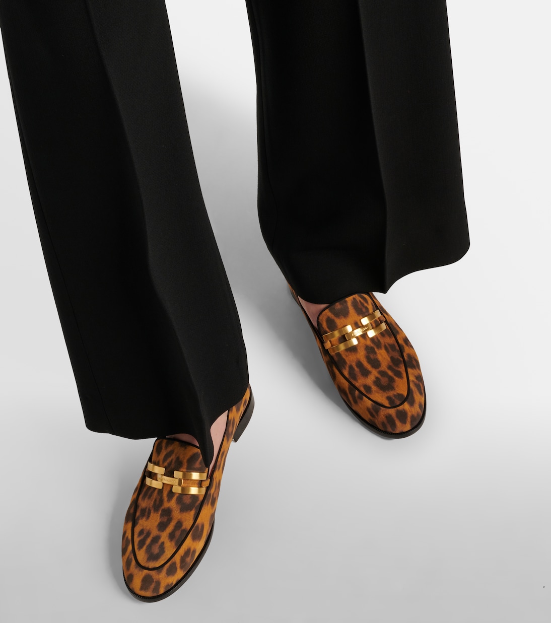 Mocassini Brandi in pelle stampata | Aquazzura