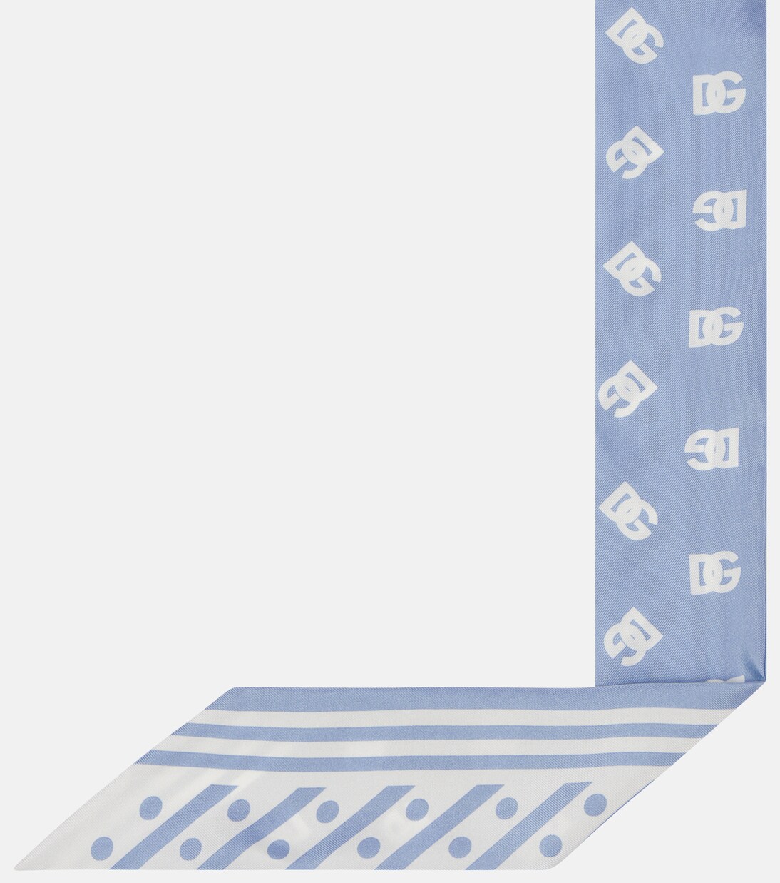 Foulard DG in twill di seta | Dolce&Gabbana