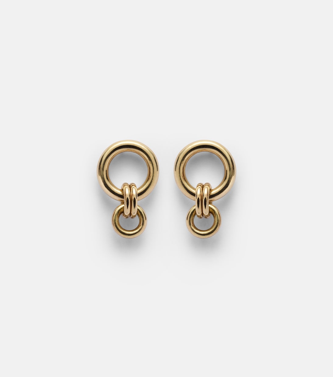 Orecchini pendenti Canis in oro 18kt | Spinelli Kilcollin