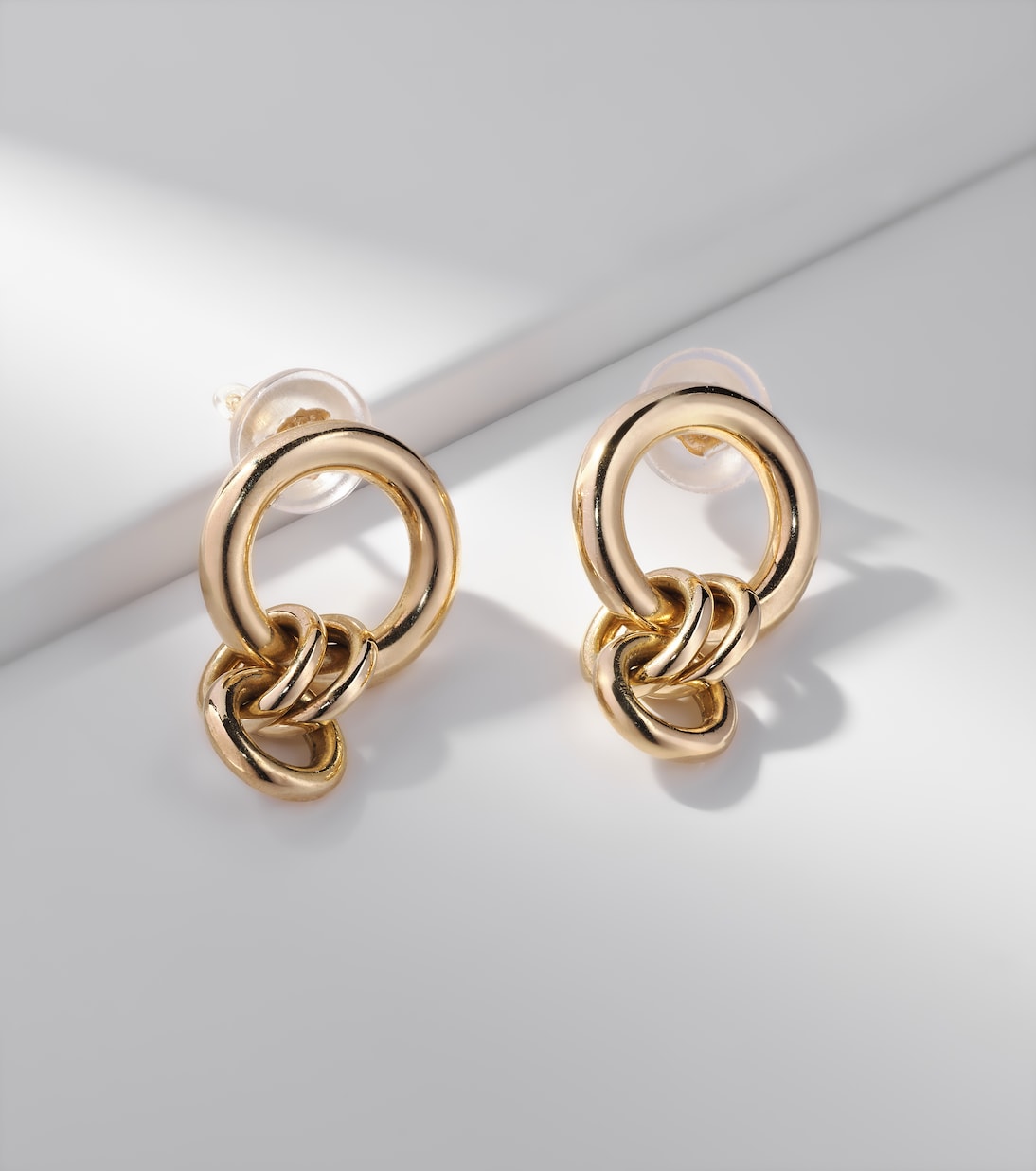 Orecchini pendenti Canis in oro 18kt | Spinelli Kilcollin