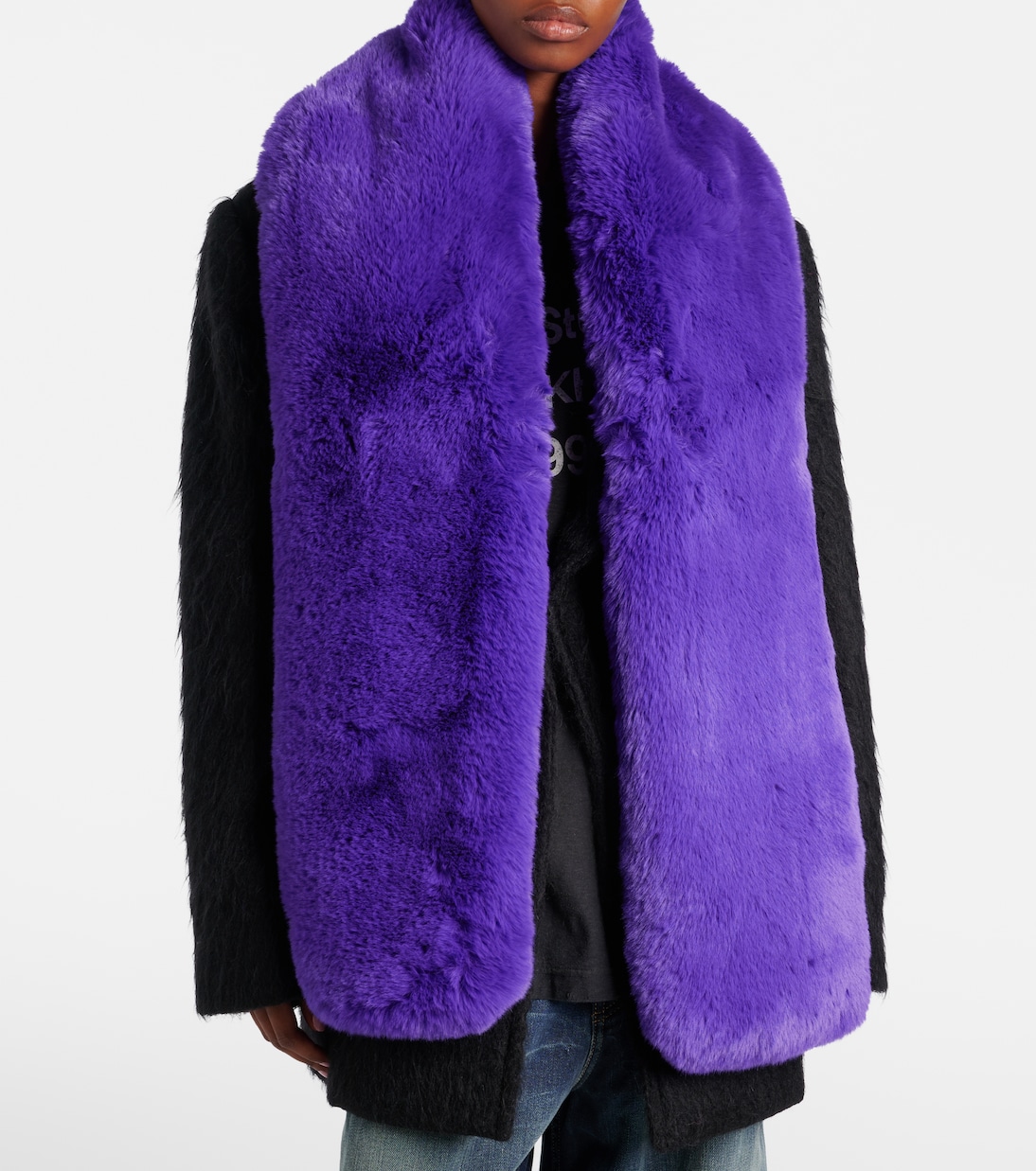 Sciarpa in pelliccia sintetica | Acne Studios