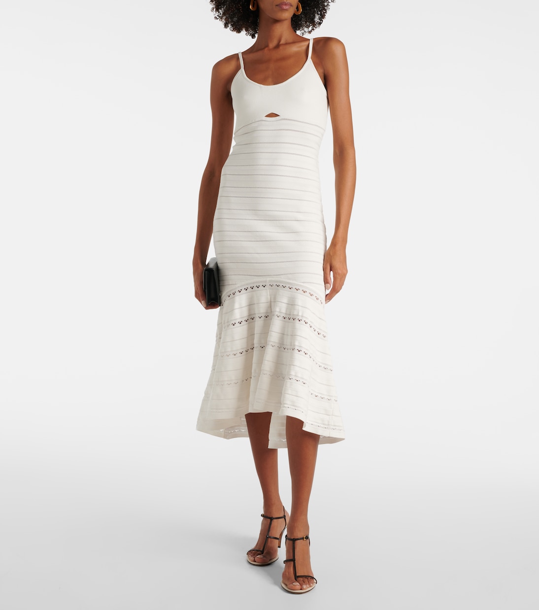 Abito midi Cami con cut-out | Victoria Beckham