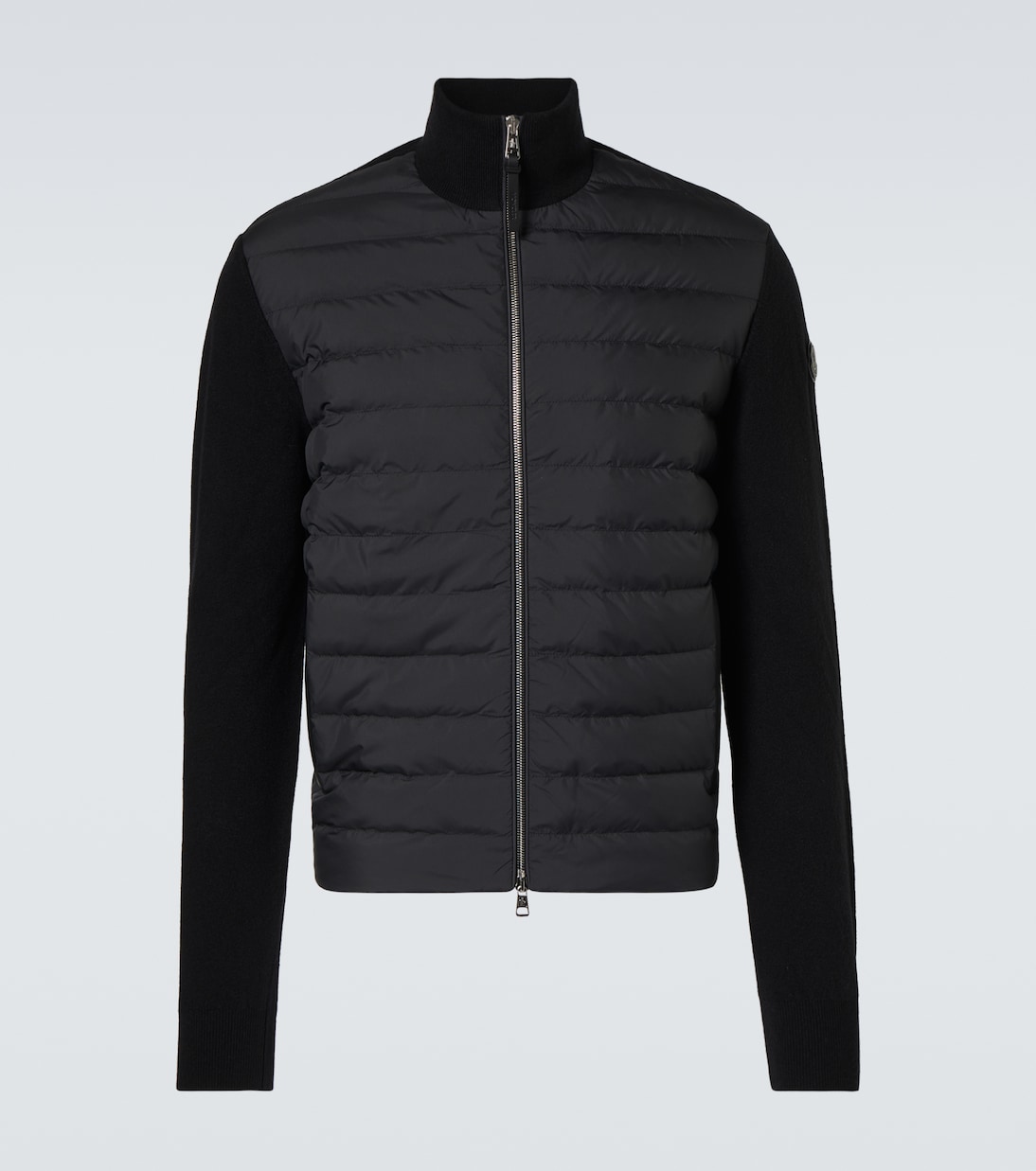 Down-paneled wool and cashmere jacket | Moncler