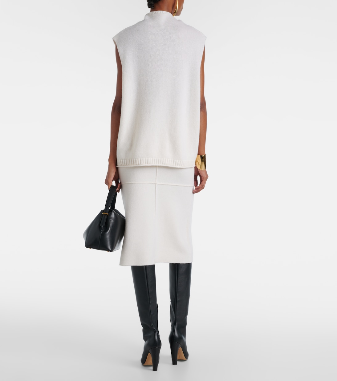 Gilet Tova in cashmere | Lisa Yang