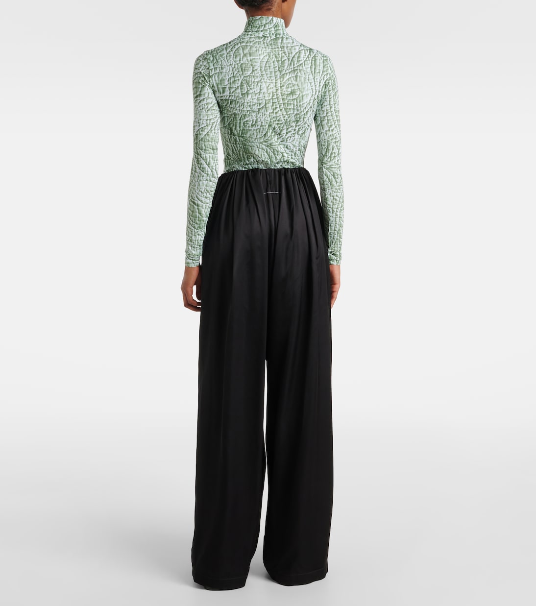 Pantaloni a gamba larga e vita media | MM6 Maison Margiela