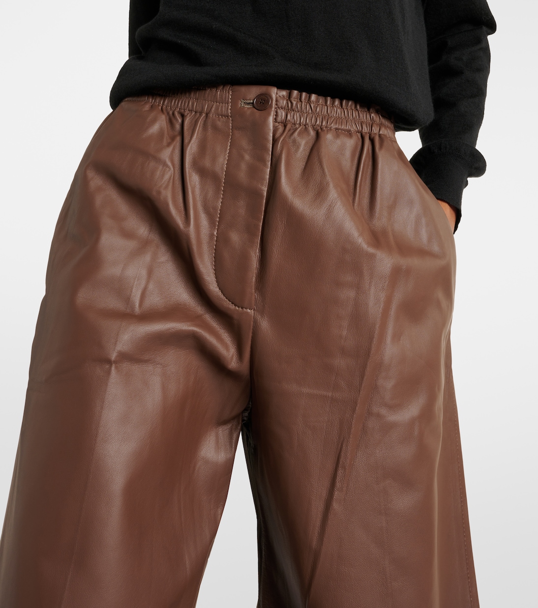 Pantaloni sportivi in pelle | Joseph