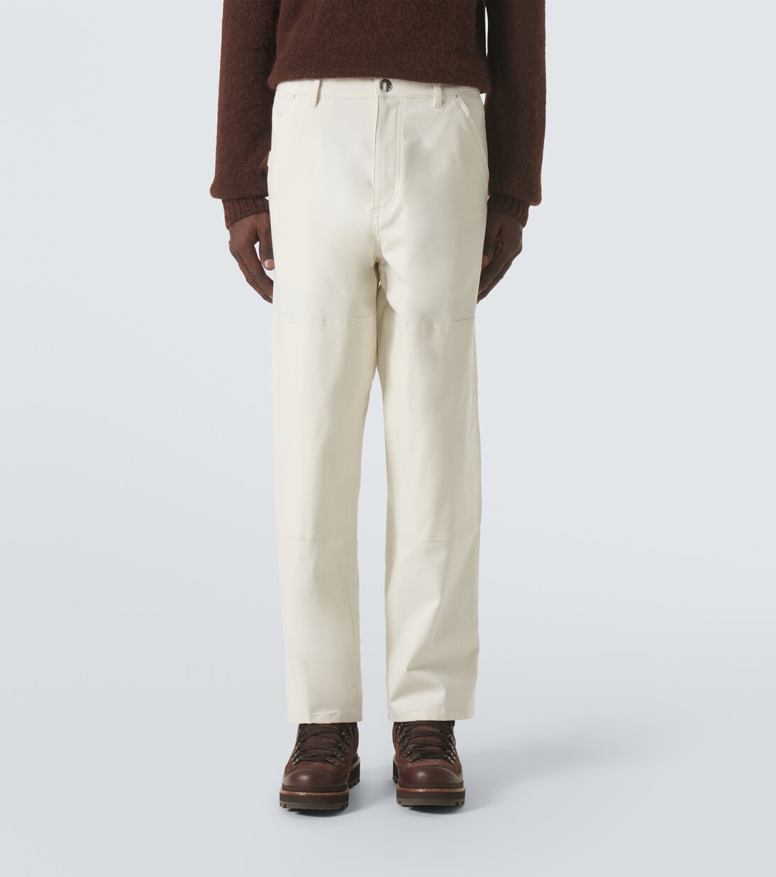 Gerade Hose aus Baumwoll-Canvas | Moncler