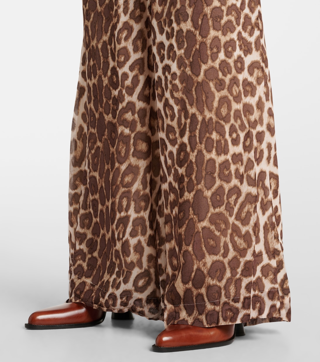 Leopard-print flared pants | Zimmermann