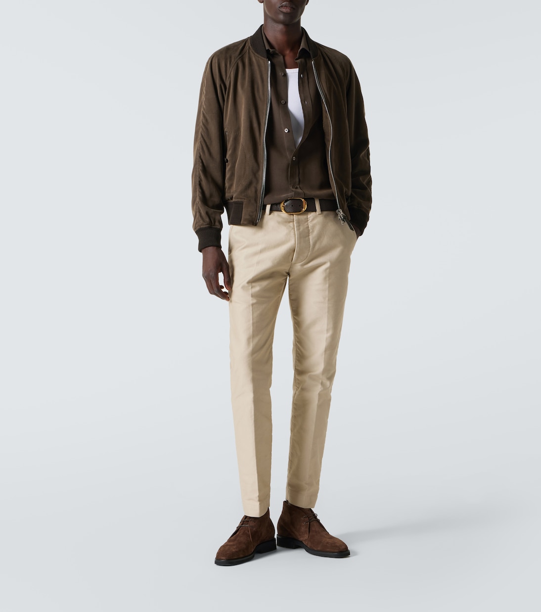 Bomber in gabardine | Tom Ford