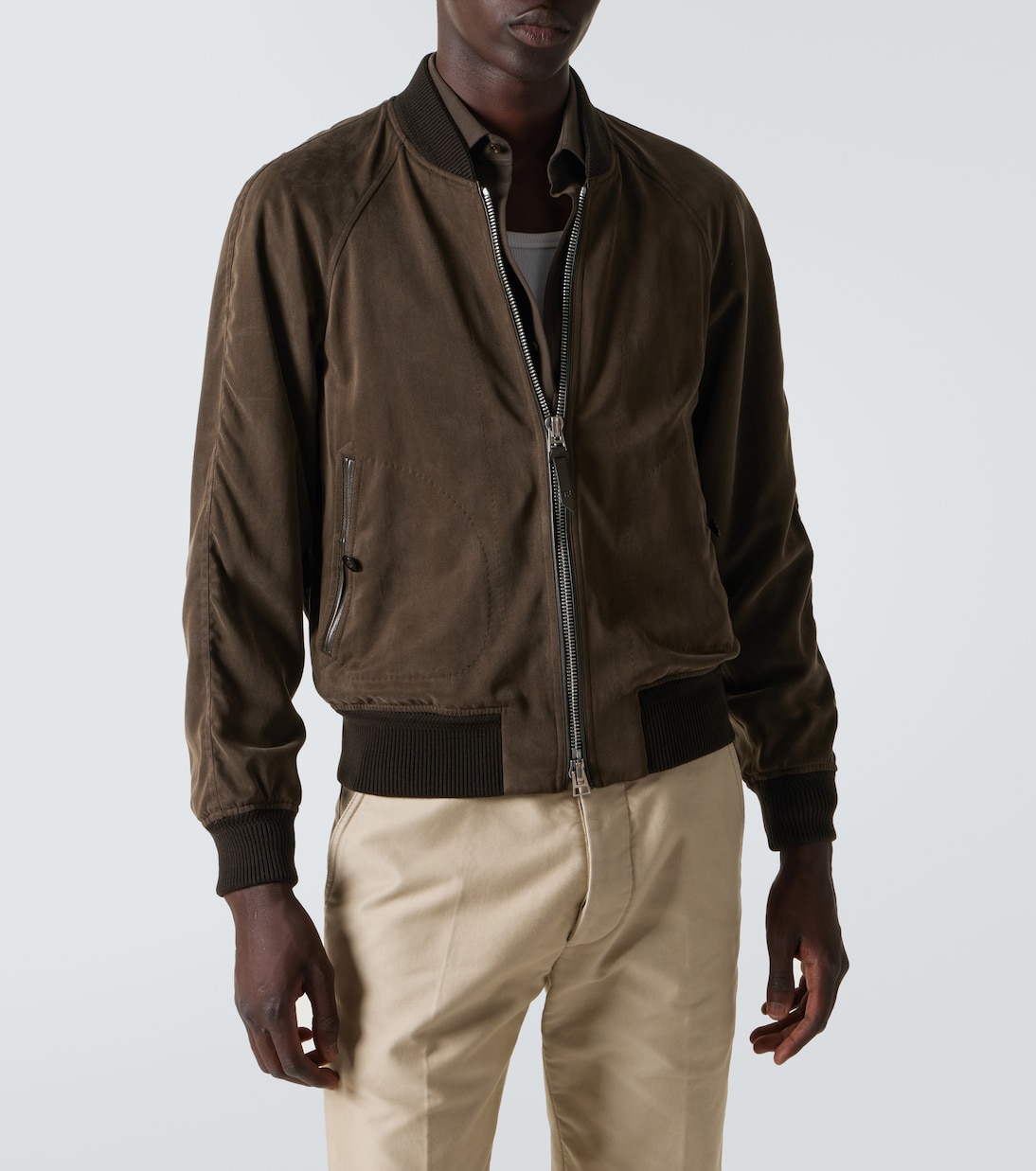 Bomber in gabardine | Tom Ford