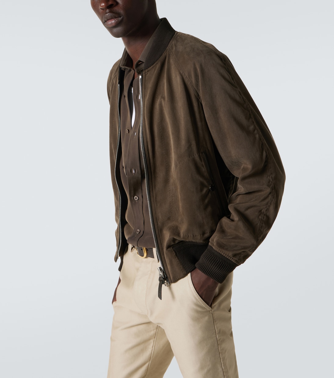 Bomber in gabardine | Tom Ford