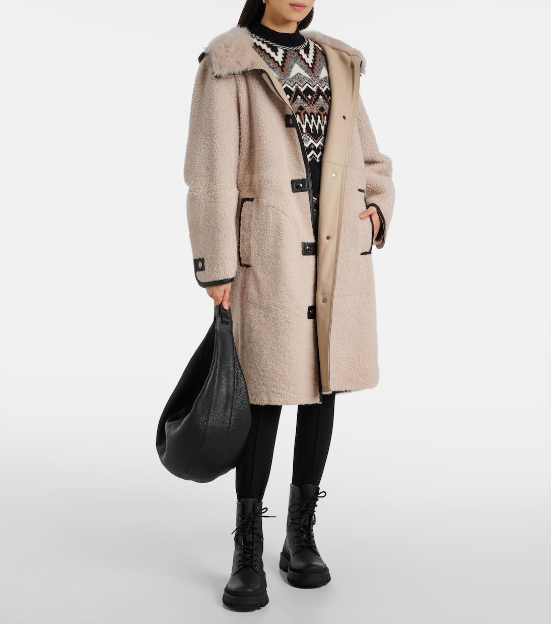 Polina shearling coat | Bogner