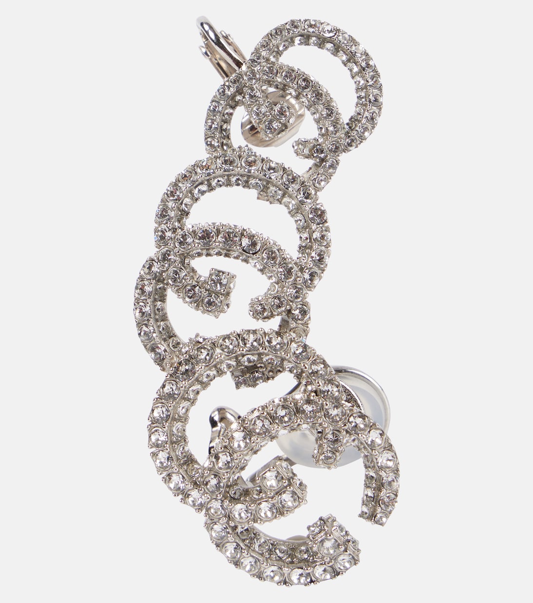 Orecchino ear cuff GG Marmont con cristalli | Gucci