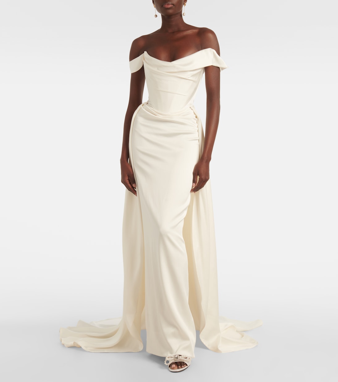 Bridal Nova Grace satin gown | Vivienne Westwood