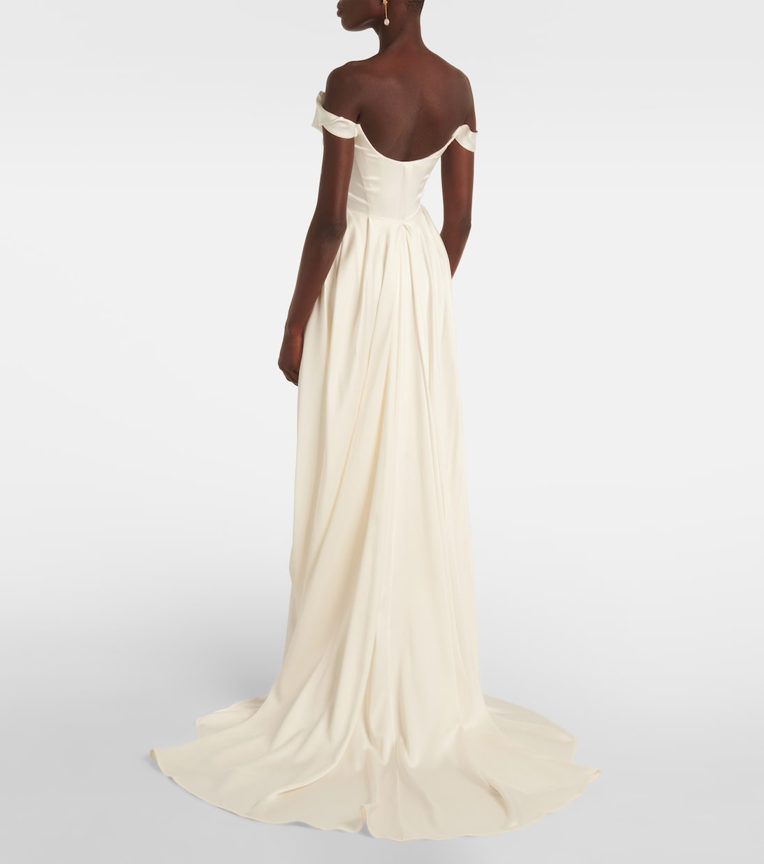 Bridal Nova Grace satin gown | Vivienne Westwood