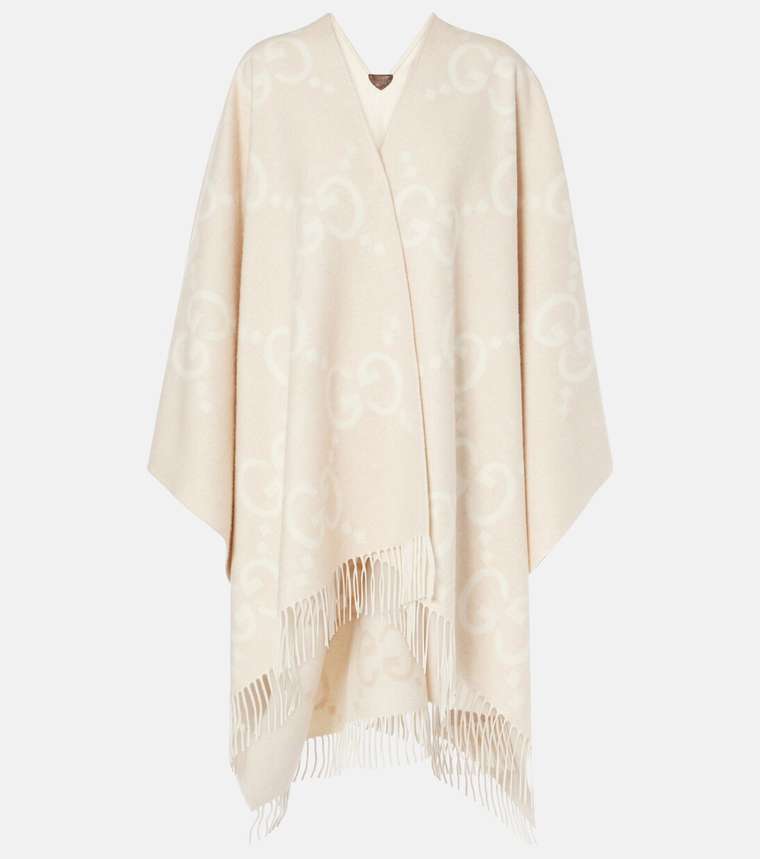Mantello reversibile in cashmere GUCCI GG: stile giovane e raffinato