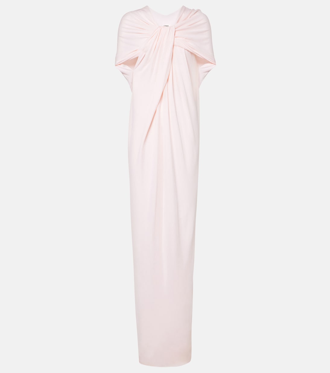 Abito lungo in crêpe di jersy | Jil Sander