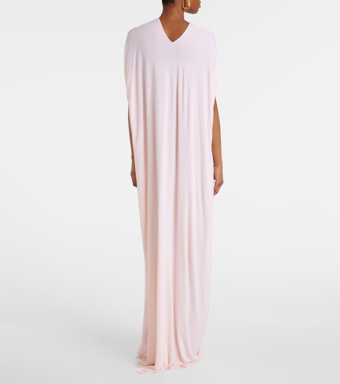 Abito lungo in crêpe di jersy | Jil Sander