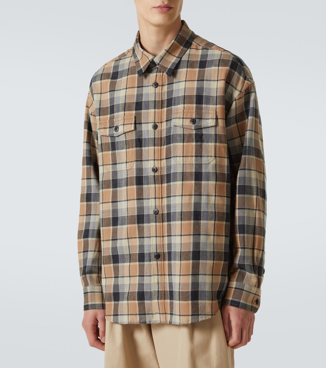 Camicia Lumber Check in lana e lino | Visvim