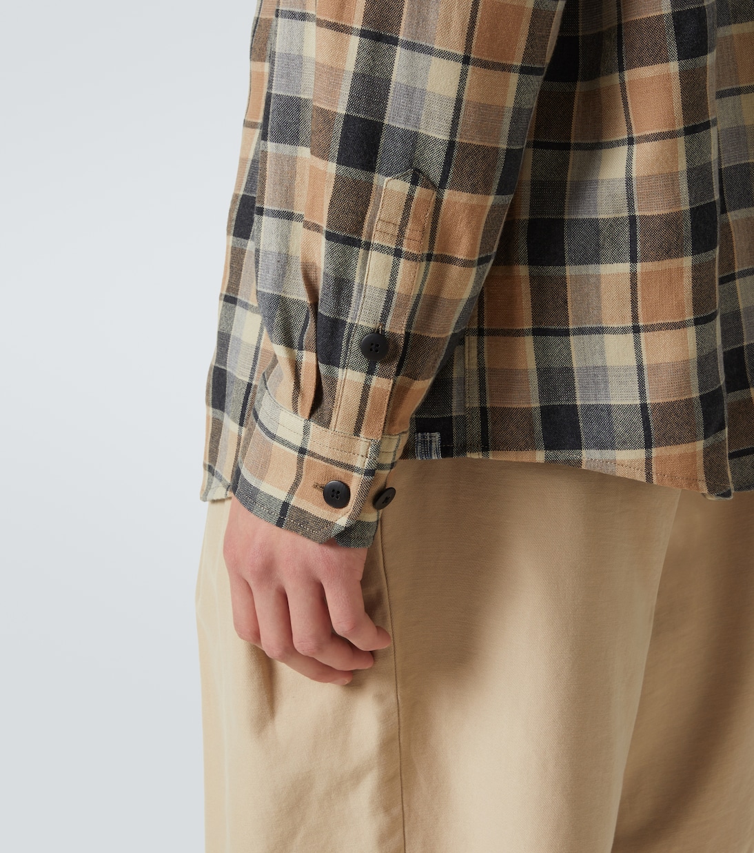 Camicia Lumber Check in lana e lino | Visvim