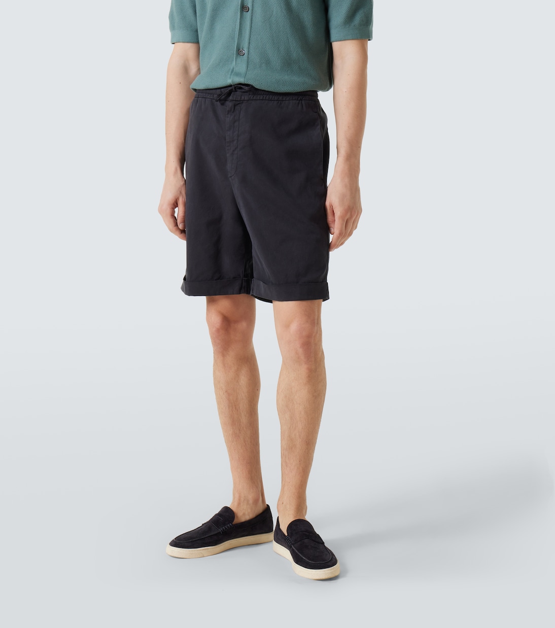 Shorts aus Twill | Canali