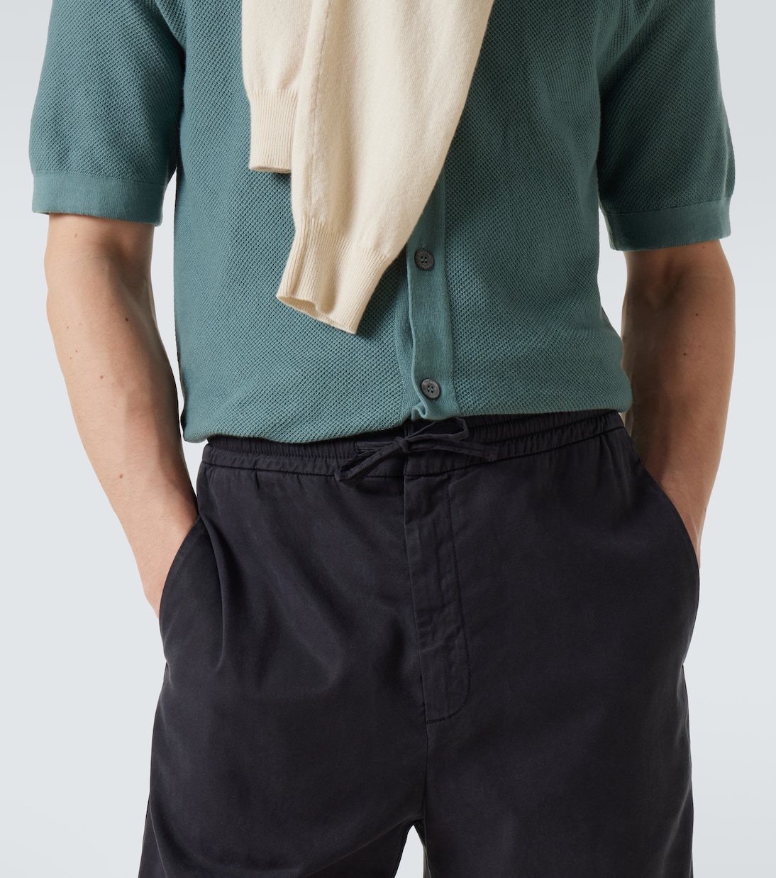Shorts aus Twill | Canali