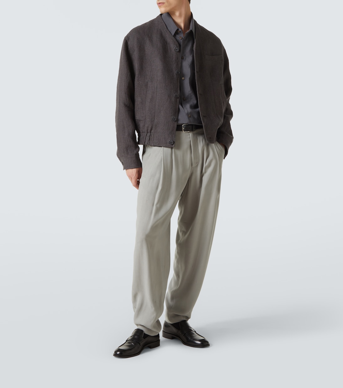 Linen blouson | Giorgio Armani