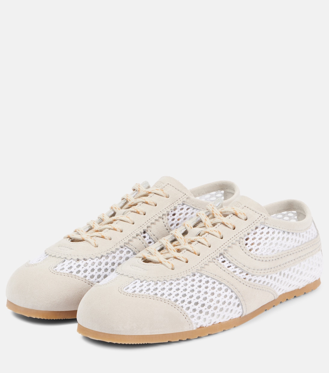 Scarpe da ginnastica con dettagli in pelle scamosciata firmate Dries Van Noten