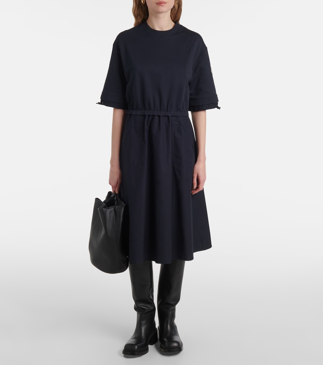Abito midi in cotone | Moncler