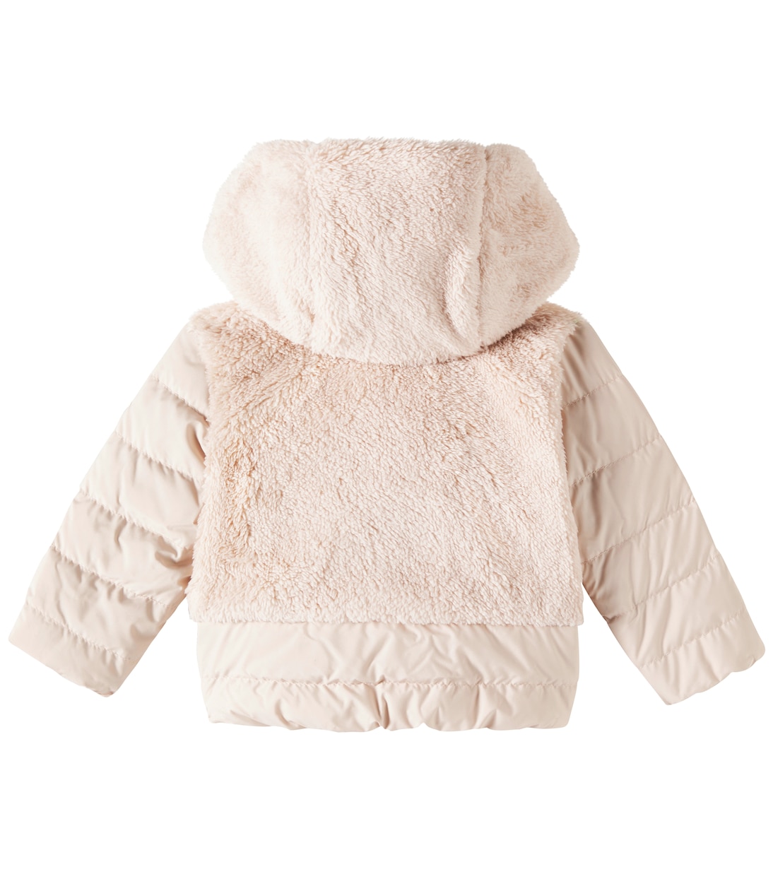 Bebé - chaqueta de plumas con pelo sintético | Moncler Enfant