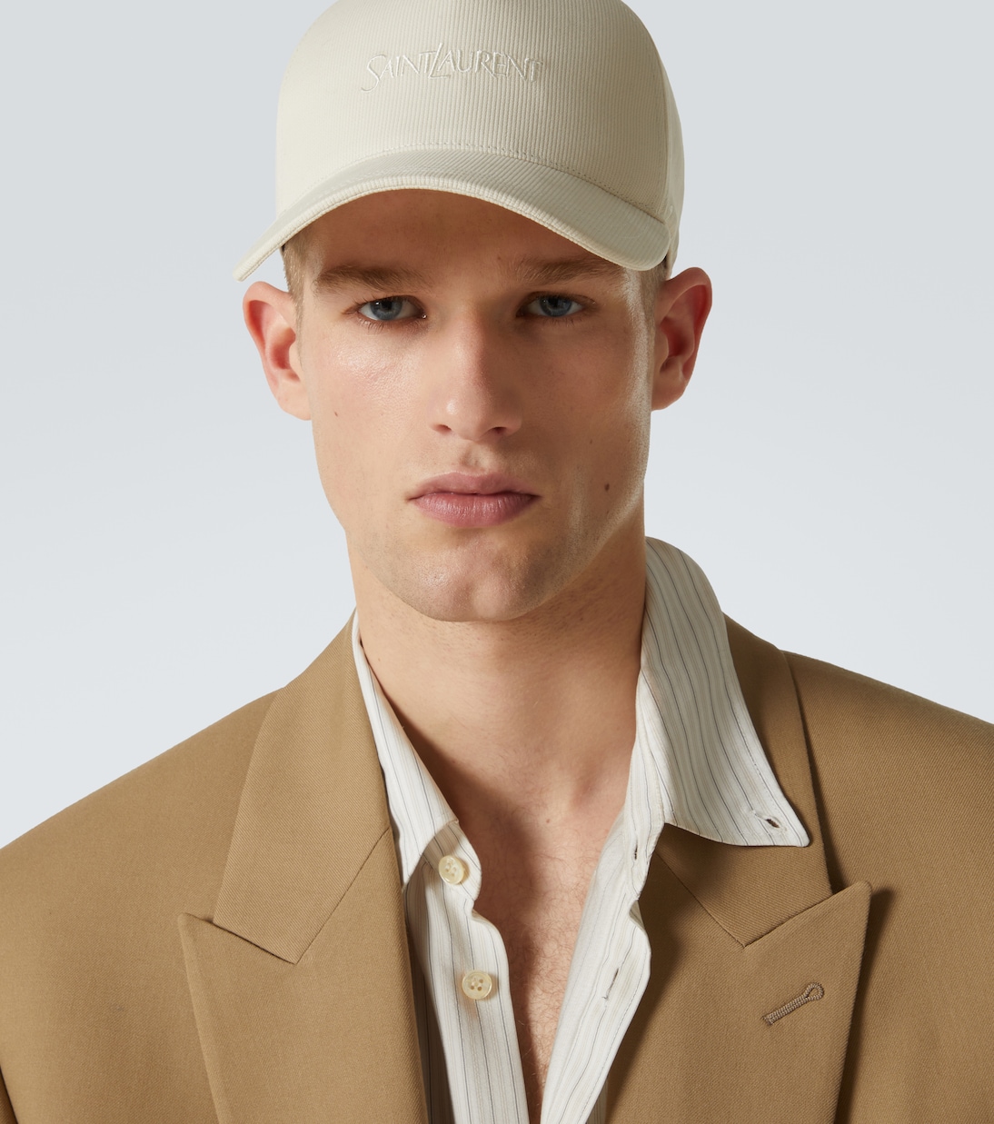 Gorra de pana de algodón | Saint Laurent