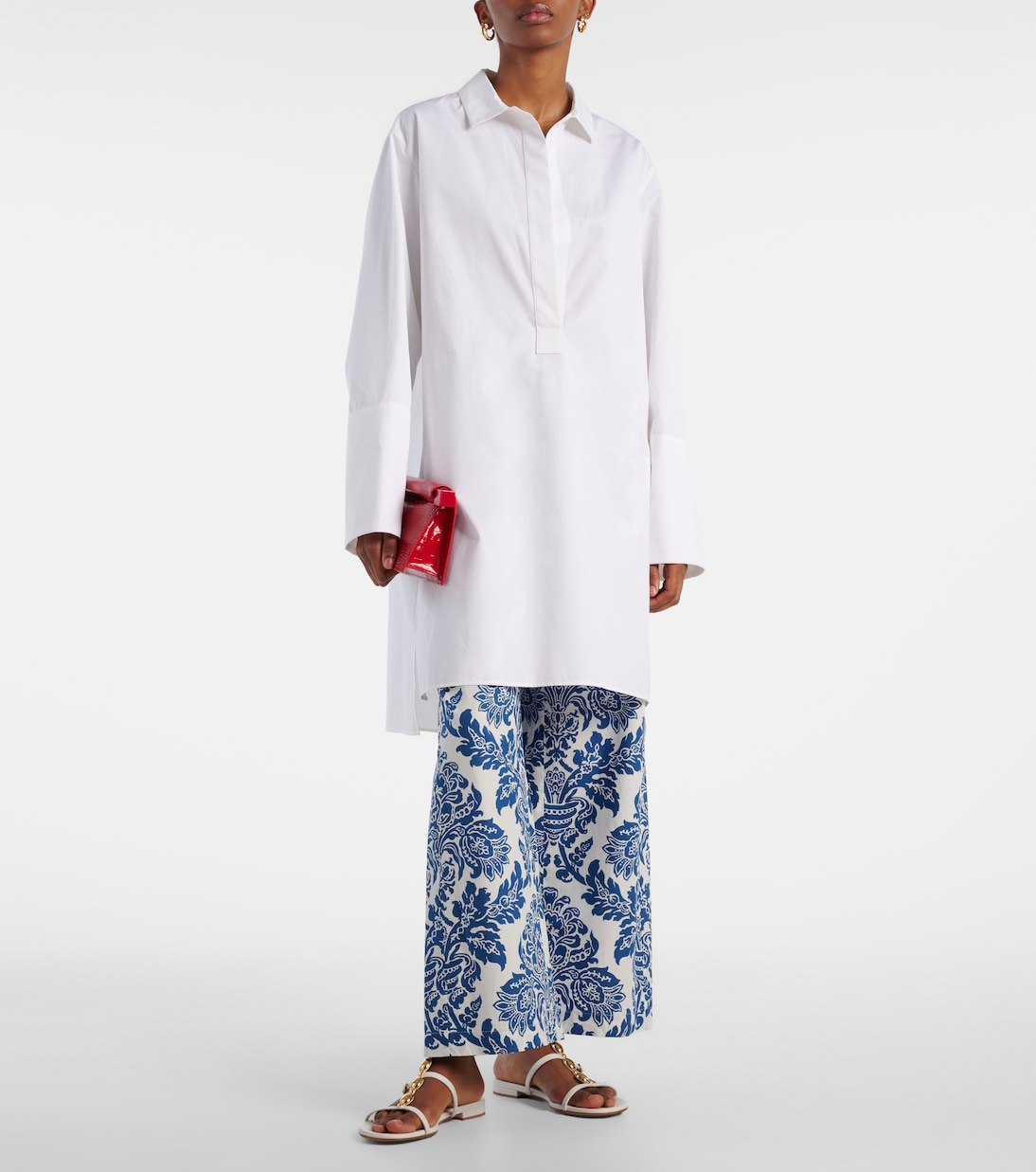 Pantaloni a gamba larga Merano in cotone | 'S Max Mara