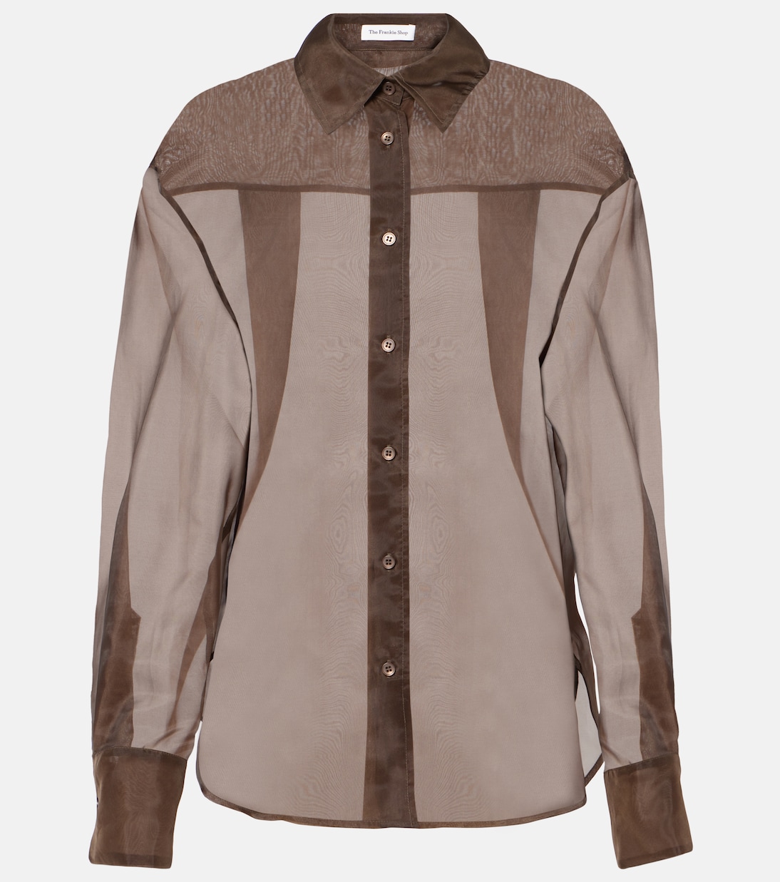 Camicia Peri in misto seta  | The Frankie Shop