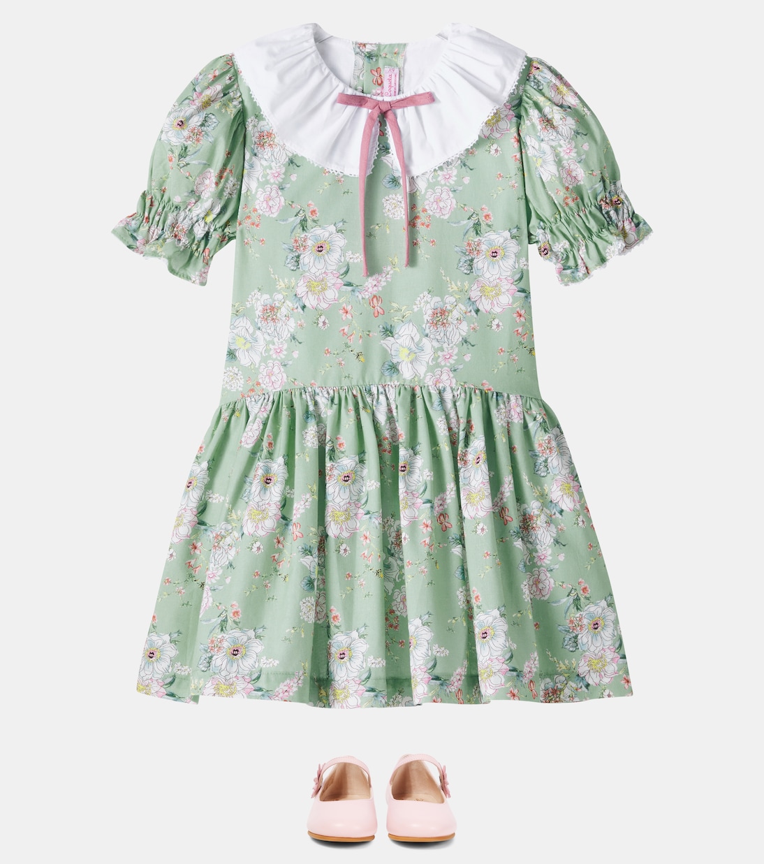Kleid Izara aus Baumwollpopeline | La Coqueta