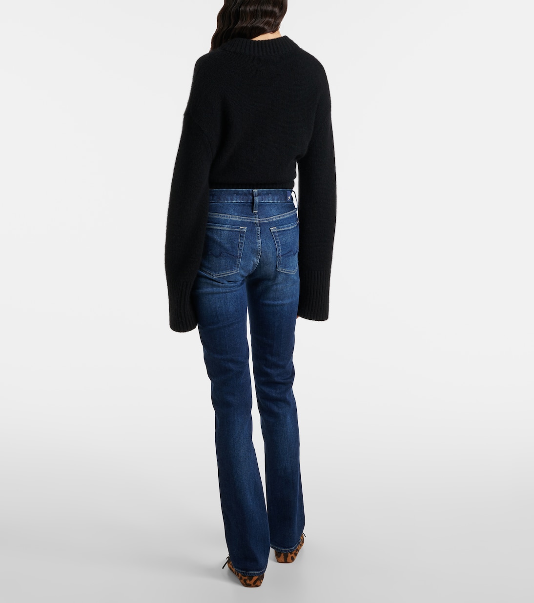 Jeans regular Kimmie a vita alta | 7 For All Mankind