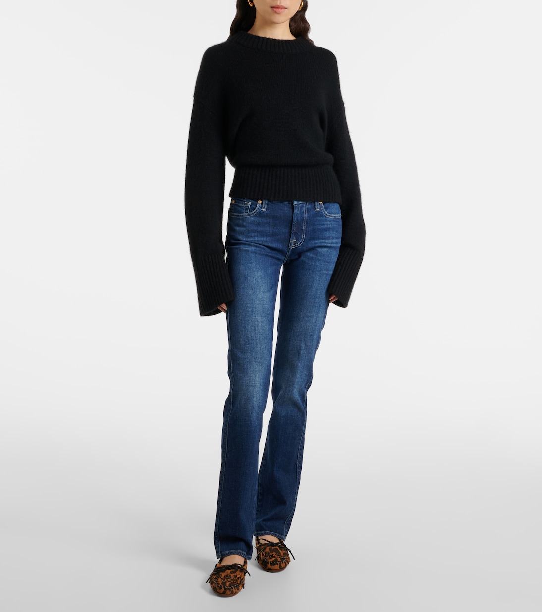 Jeans regular Kimmie a vita alta | 7 For All Mankind