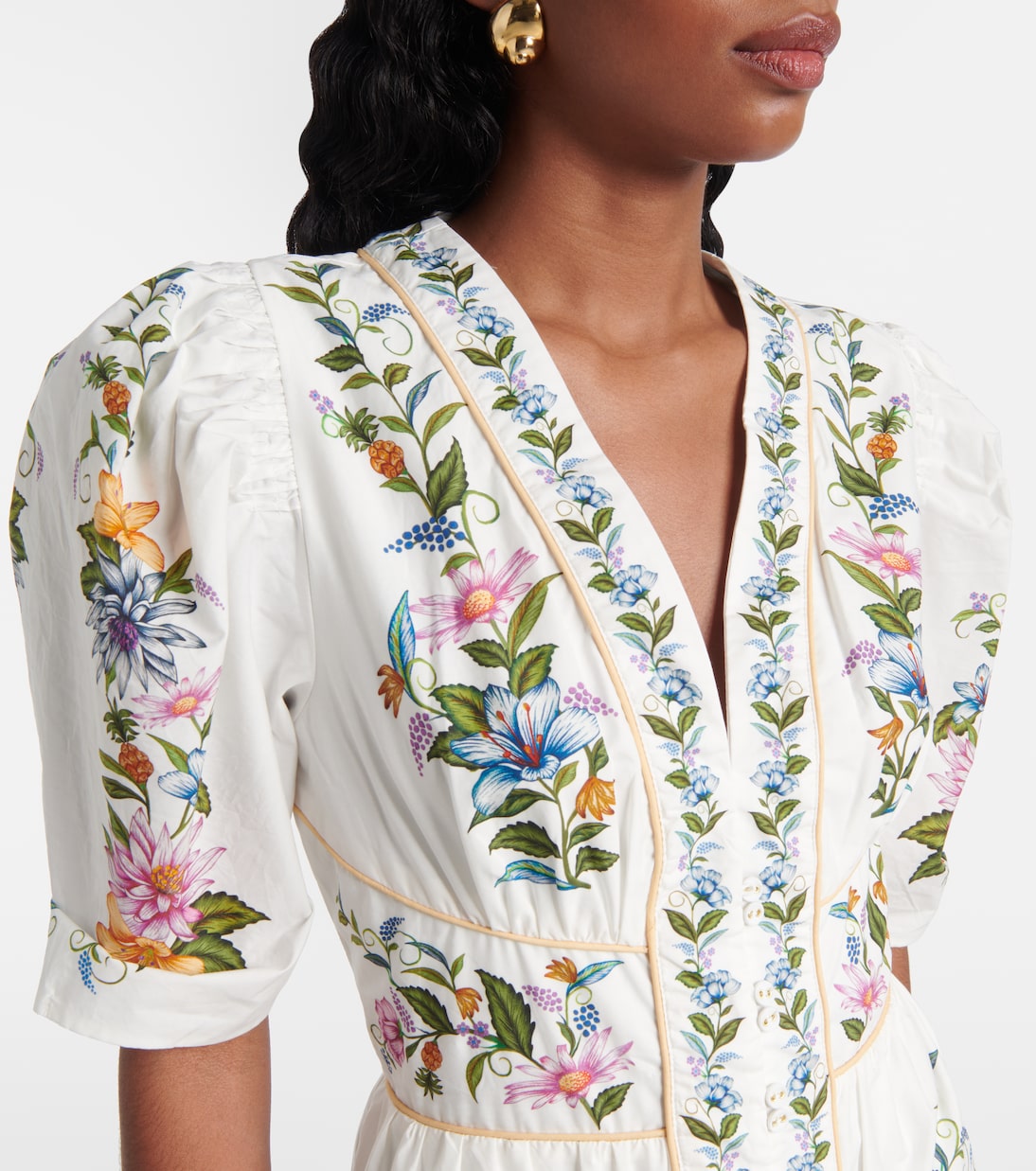 Abito corto Sweet Bloom in cotone | Farm Rio