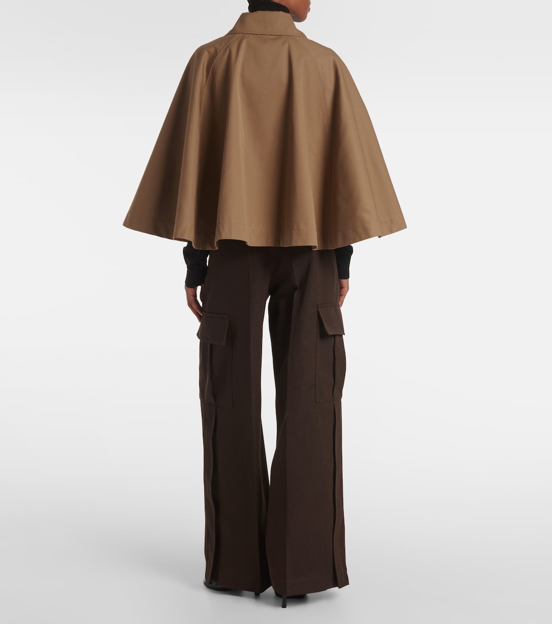 Cropped-Cape aus Gabardine | Burberry
