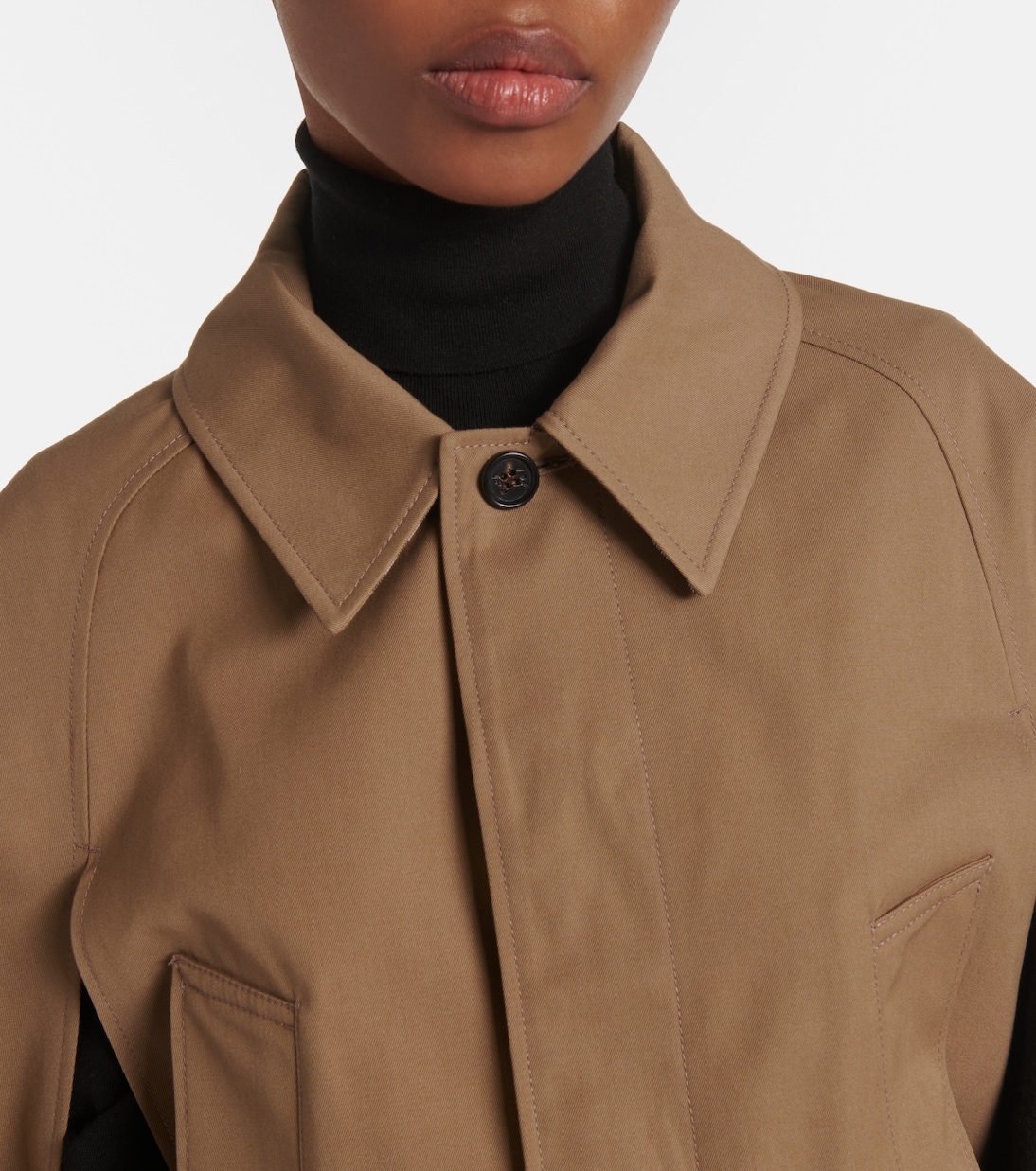 Cropped-Cape aus Gabardine | Burberry
