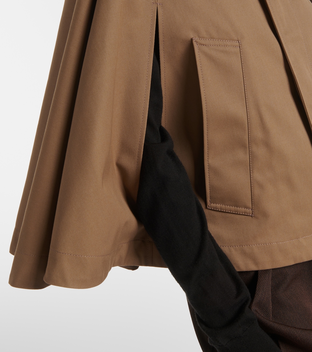 Cropped-Cape aus Gabardine | Burberry