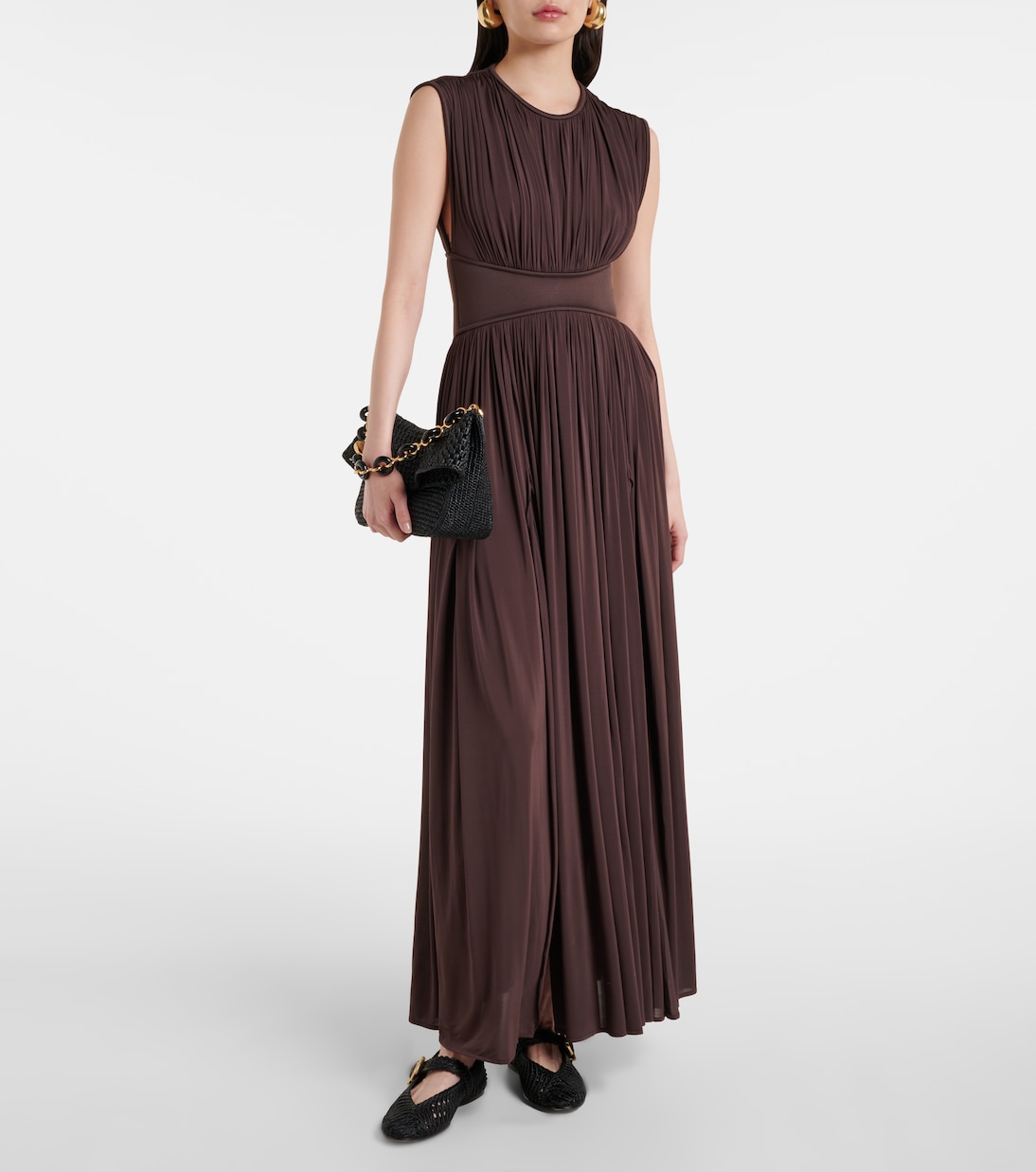  Illuminate gathered maxi dress | Zimmermann