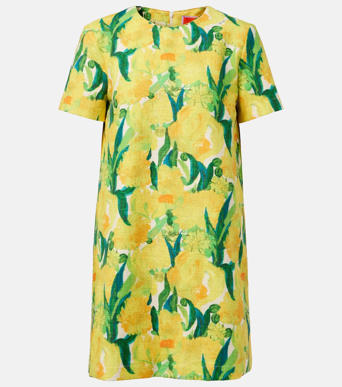 Swing printed cotton minidress | La DoubleJ