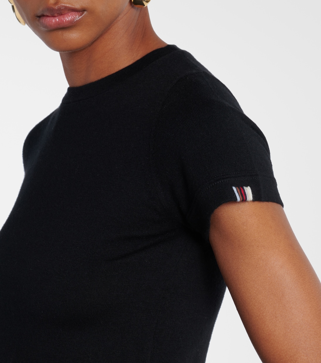 T-shirt N°257 America en coton et cachemire | Extreme Cashmere