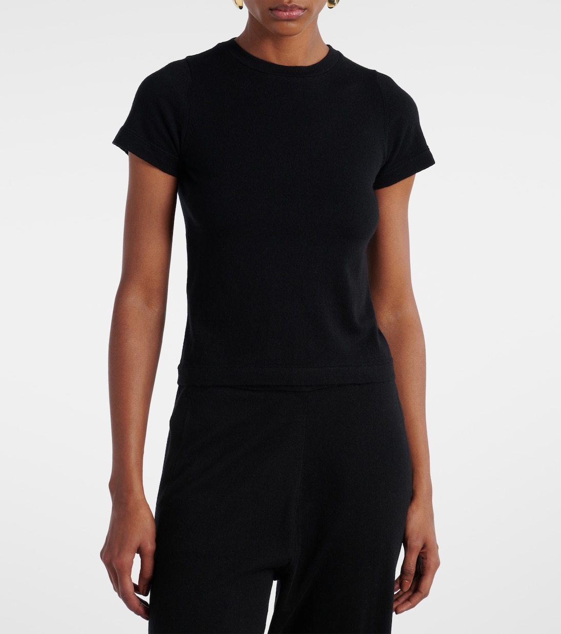T-shirt N°257 America en coton et cachemire | Extreme Cashmere