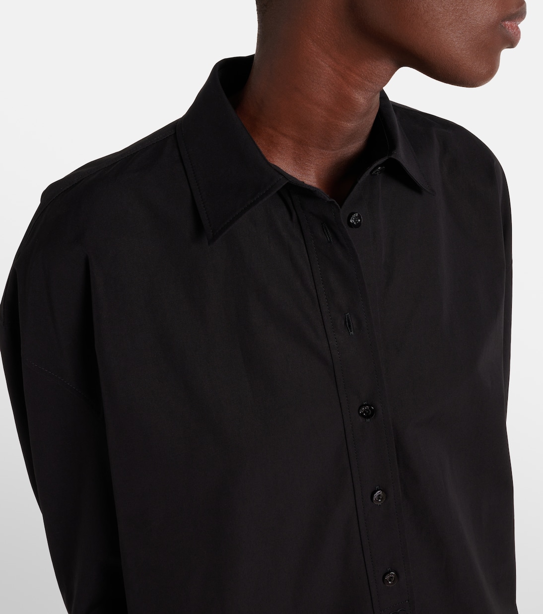 Camisa de popelín de algodón | Gucci